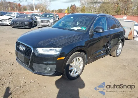 2015 Audi Q3 2.0T Premium Plus из США, поврежденный, VIN WA1GFCFS9FR004358